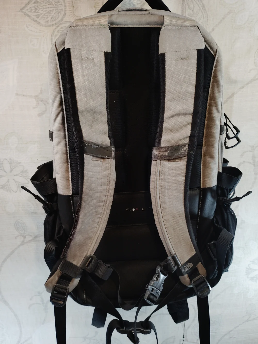 The North Face  Borealis Gray & Black Backpack